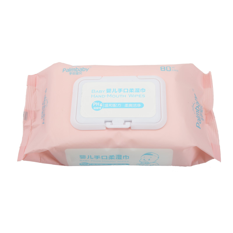 Baby Soft Touch Wipes Big Size Cleaning Baby Mouth and Hands Wipes 80 pieces