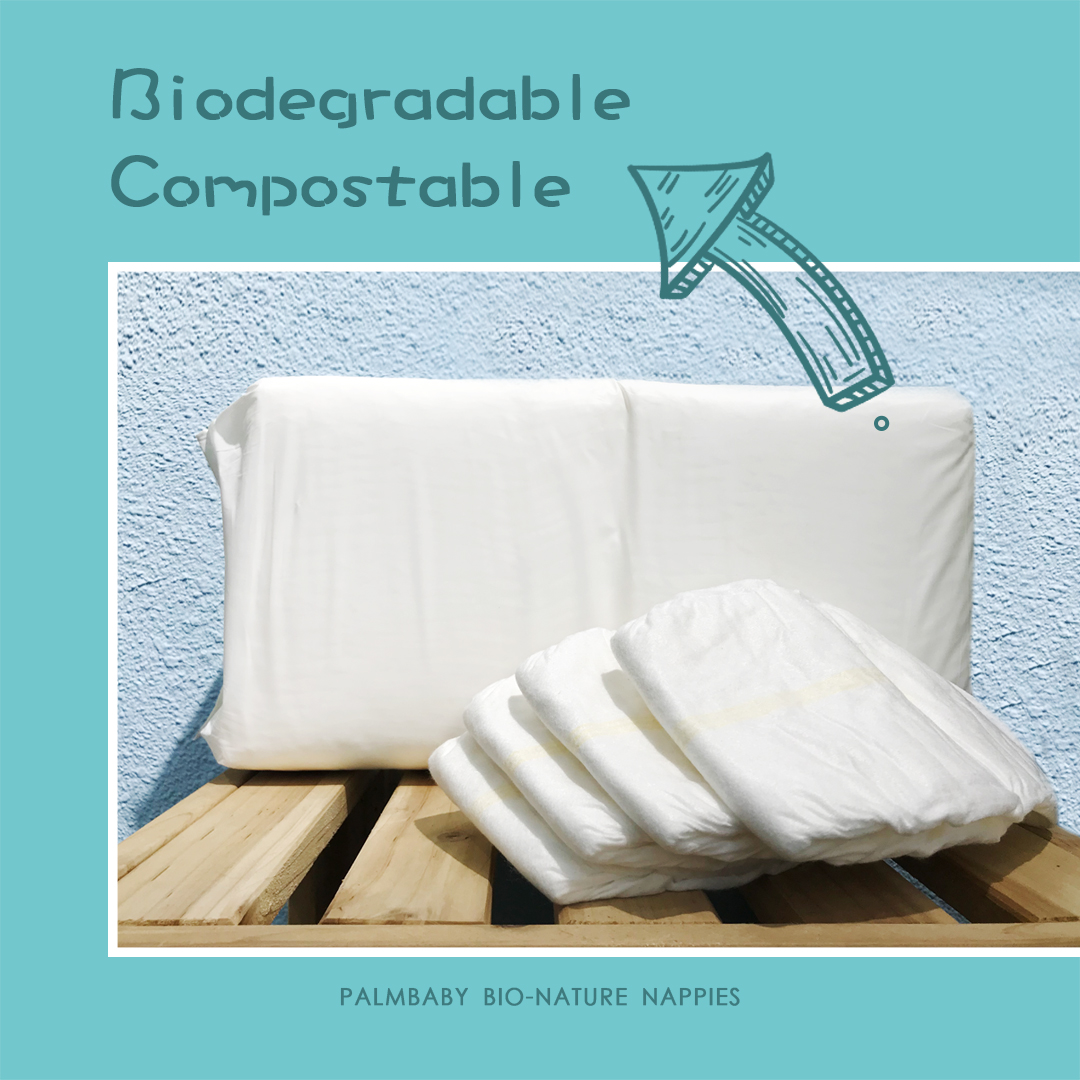 Biodegradable eco-friendly bamboo diapers baby nappy