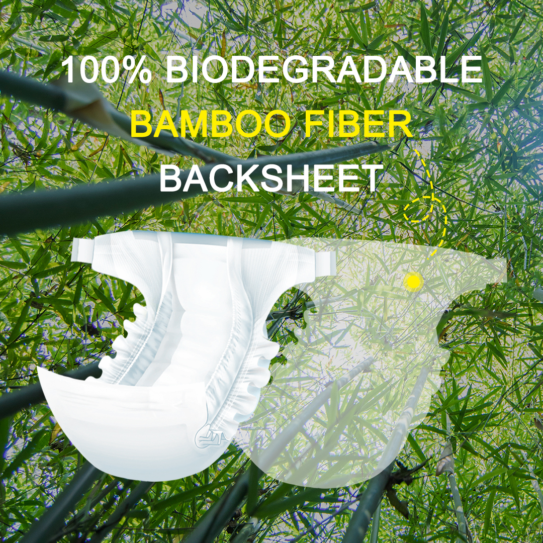 Enviromental friendly baby nappy bamboo diapers Palmbaby