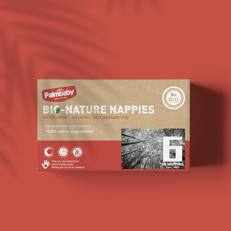 Palmbaby Biodegradable baby diapers export to Australia