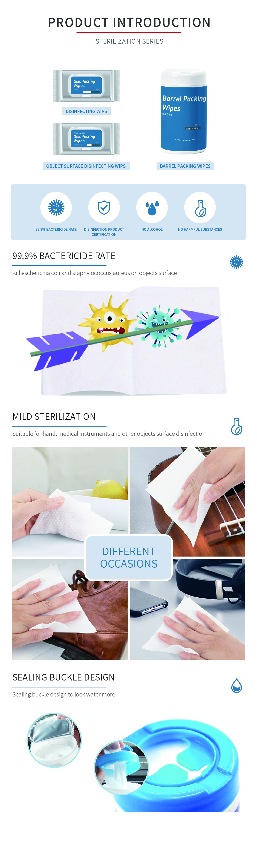 Sterilization Series Wipes