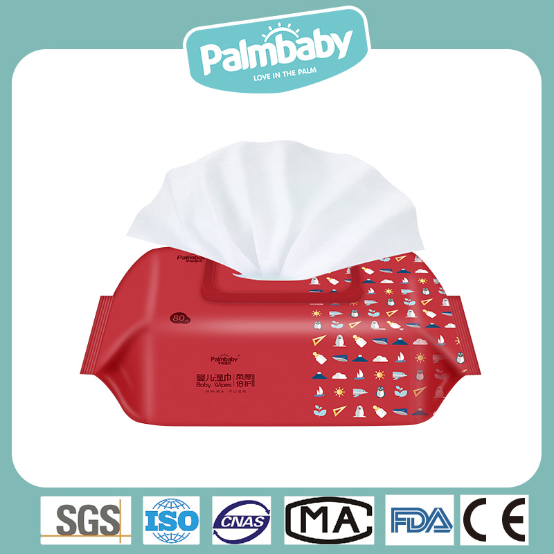 Baby Wipes Baby Hand & Face Cleansing Wipes to Remove 95% of Germs and Dirt From Skin