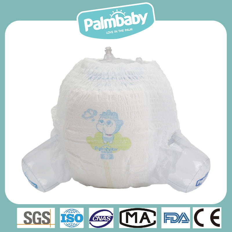 Disposable Cheap Baby Pants Diaper for Baby Care, 3D Leak Prevention Disposable Diaper Pants