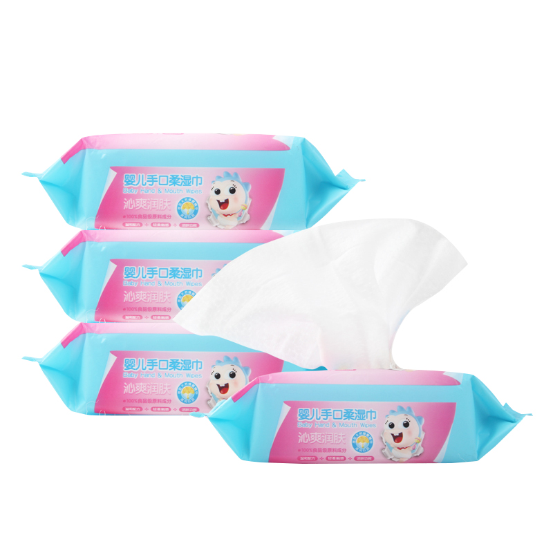 Organic Natural Unscented Soft Baby Wet Wipes