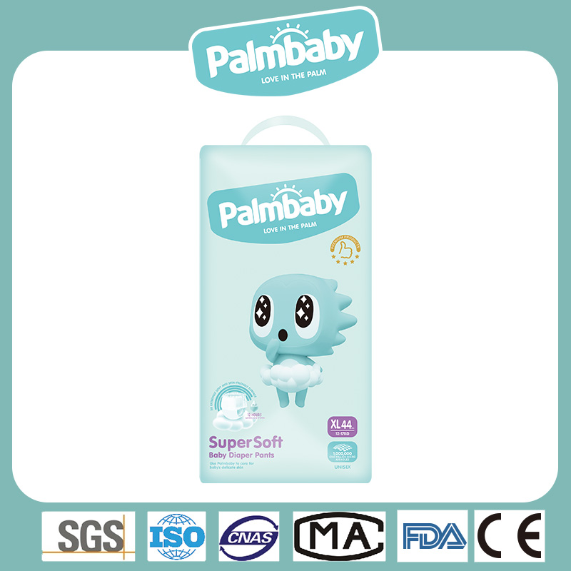 Super Soft Palmbaby Easy Pull up Training Pants Baby Diaper / OEM