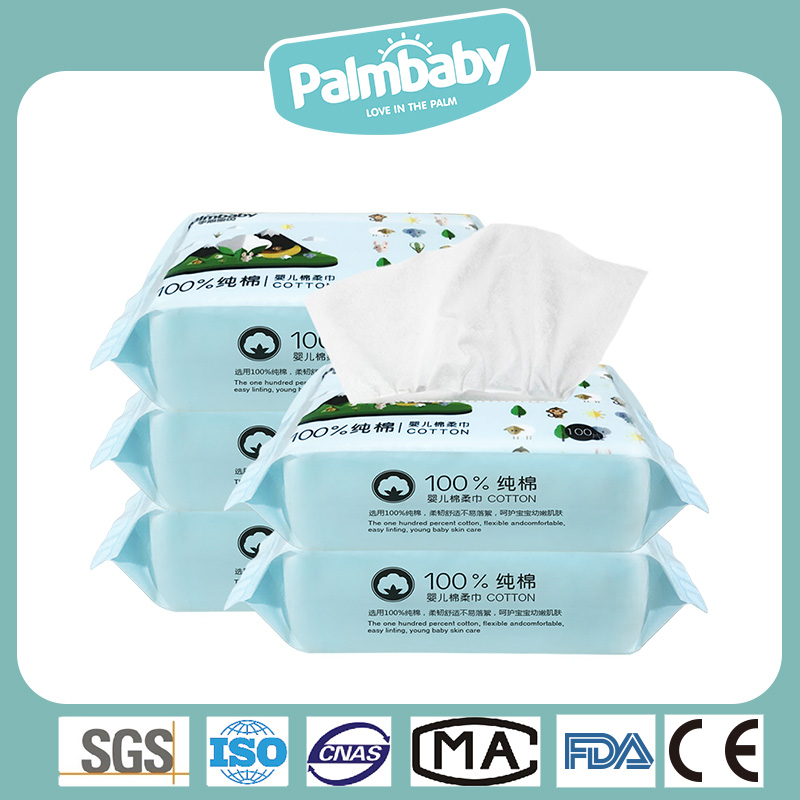 Top Quantity Dry Cotton Tissue for Infant and Mom