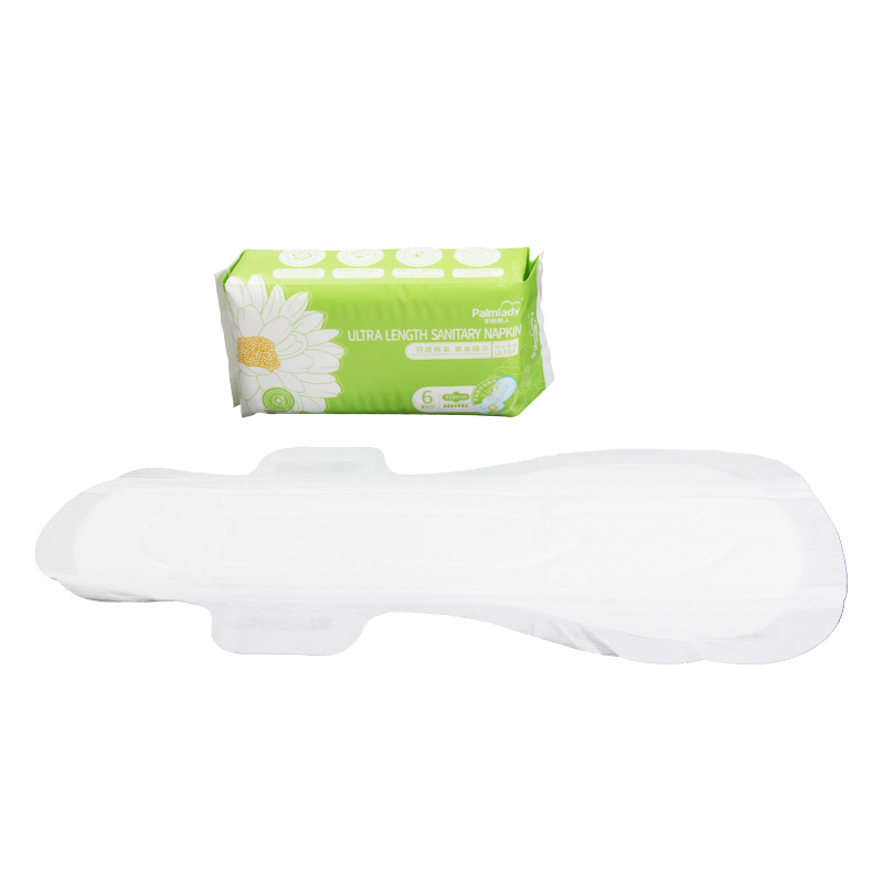 Palmlady sanitary pads with ADL Anion Bamboo Charcoal