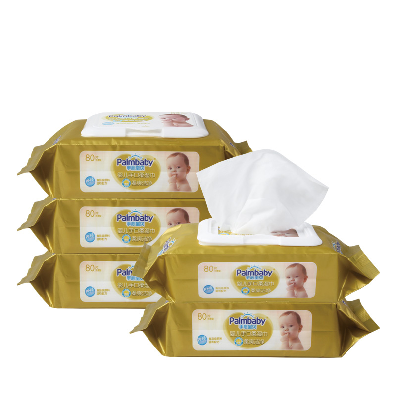 Disposable Baby Wet Wipes, Baby Skin Care Wet Tissue