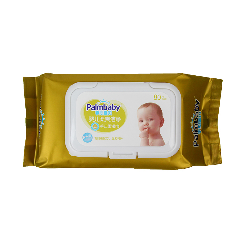 Disposable Baby Wet Wipes, Baby Skin Care Wet Tissue