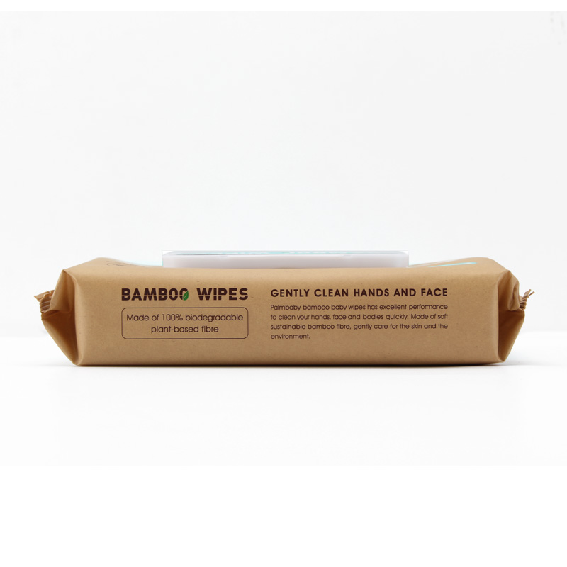 Bambo 100% Biodegradable Wet Wipes Natural Bamboo Fiber Baby Wipes