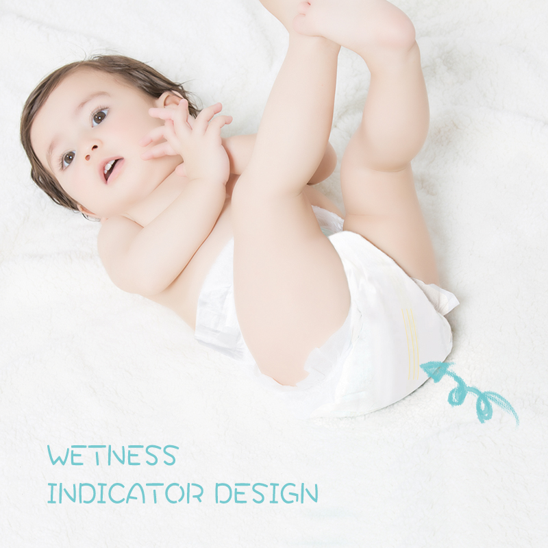 Organic Natural Disposable Baby Diapers: Mass Absorbency for Overnight Water Lock