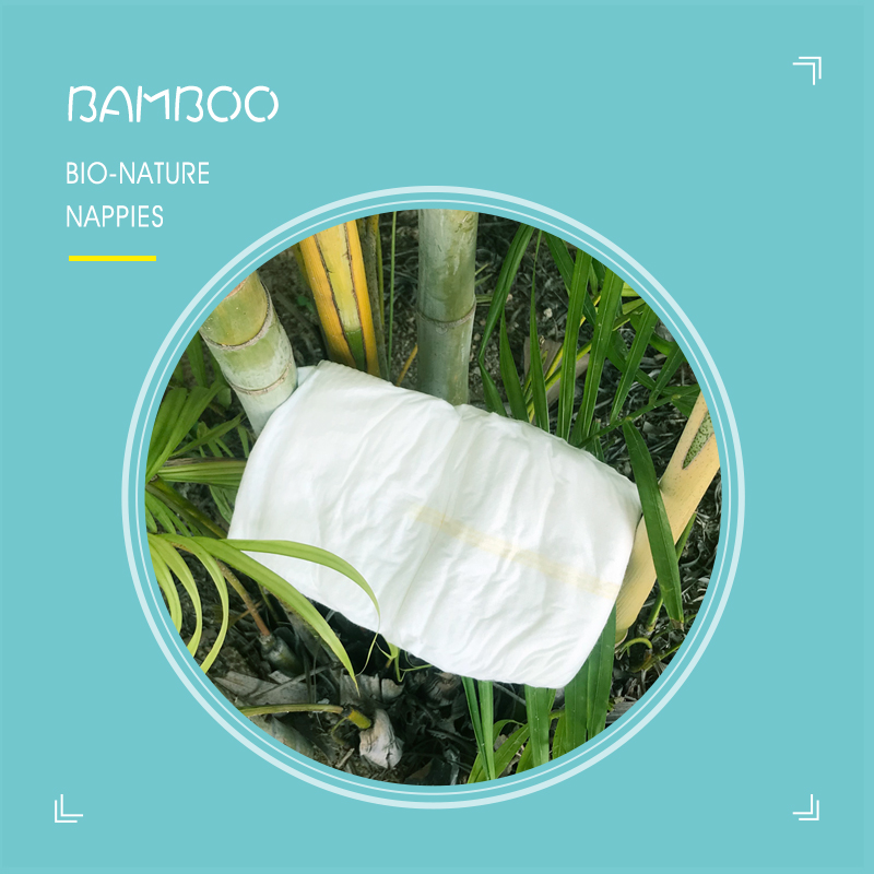 Organic Natural Disposable Baby Diapers: Mass Absorbency for Overnight Water Lock