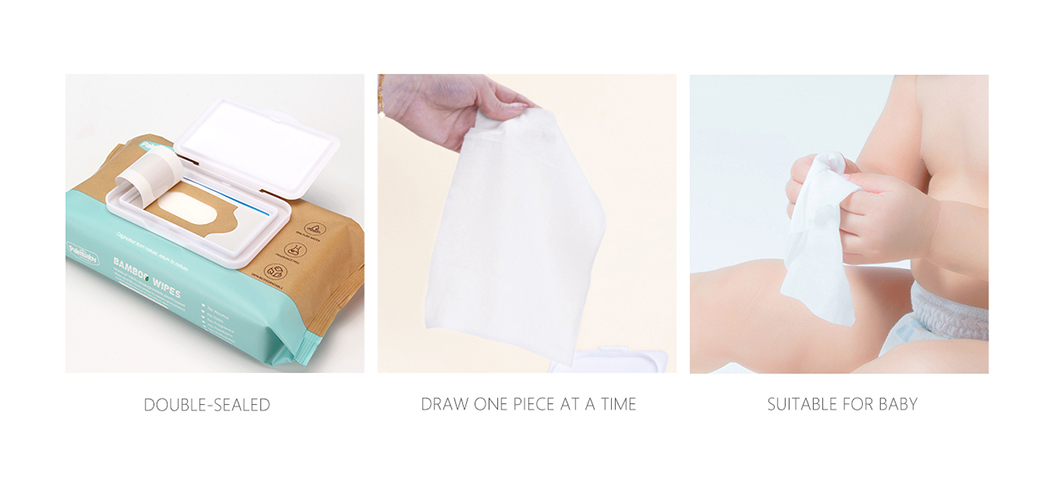 Bamboo Wet Wipes for Sensitive and Newborn Skin