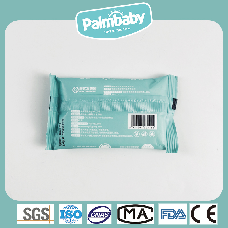 Palmbaby Free Alcoholic Kids All Nature Baby Wet Wipes