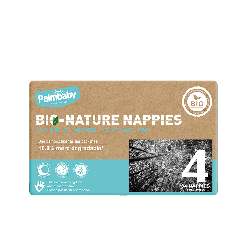 Size 3 Biodegradable Bamboo Nappies: Eco-Friendly Choice for Your Baby