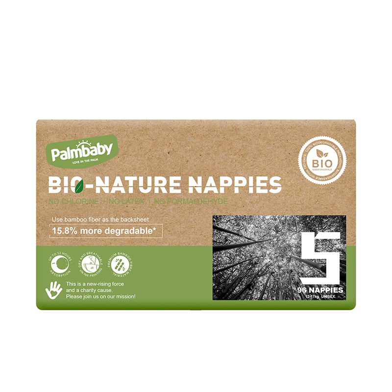 Size 3 Biodegradable Bamboo Nappies: Eco-Friendly Choice for Your Baby