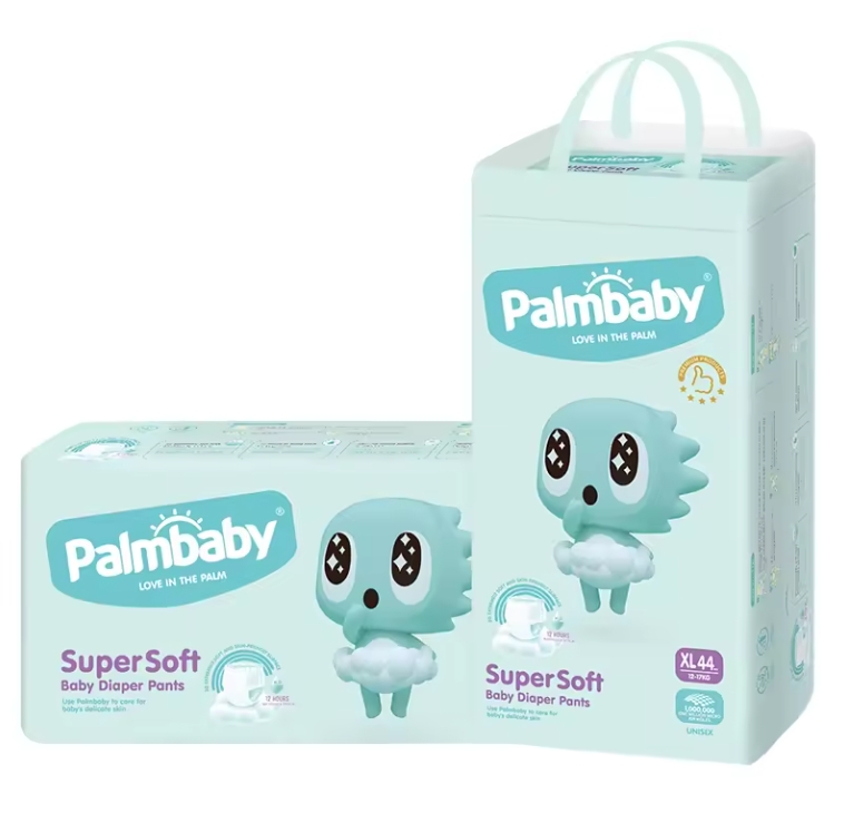 China Manufacturer: Premium Comfortable Soft Disposable Baby Diaper Pants With Super Absorbency