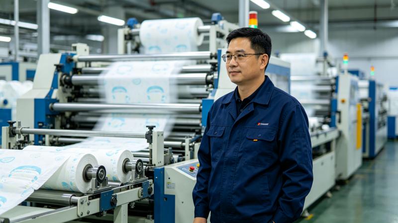 OEM Adult Pull Up Diaper Production & Lead Time Process